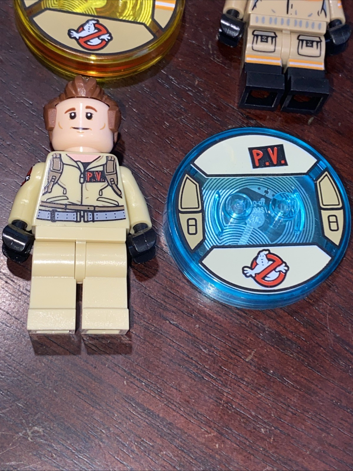 LEGO Dimensions Peter Venkman Abby Yates Ghostbusters 71228 Slimer Tag Lot Ecto1