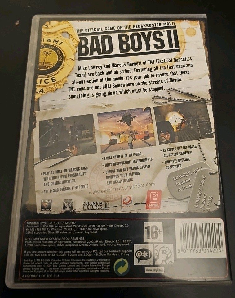 Bad Boys II (PC, 2004)