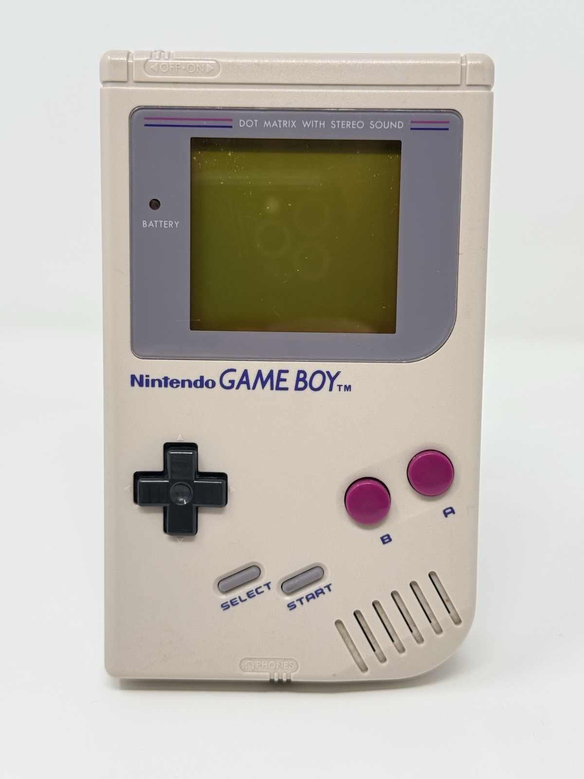 Nintendo Game Boy DMG Gray Handheld Console Tested