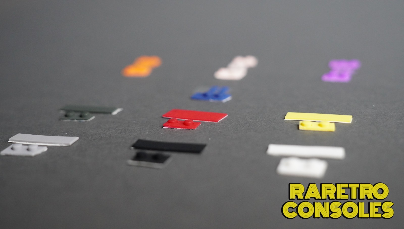 Replacement Rubber Screw Covers & Bumpers for 3DS XL, New 3DS & New 3DS XL
