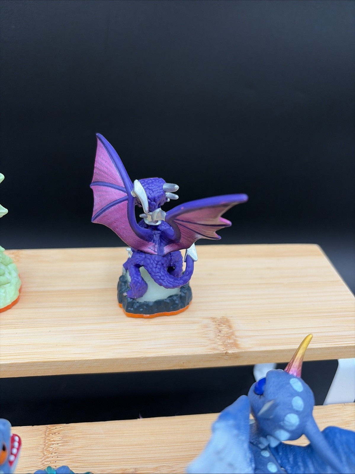 Skylanders Giants Lot Flashwing Drobot Cynder Zap Sonic Boom Jet Vac Orange Base