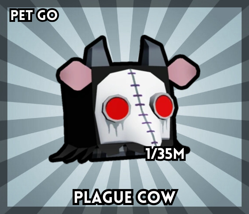 PETS GO! – NEW! Plague Cow 1/35mil! NEW! | ROBLOX PETS GO!
