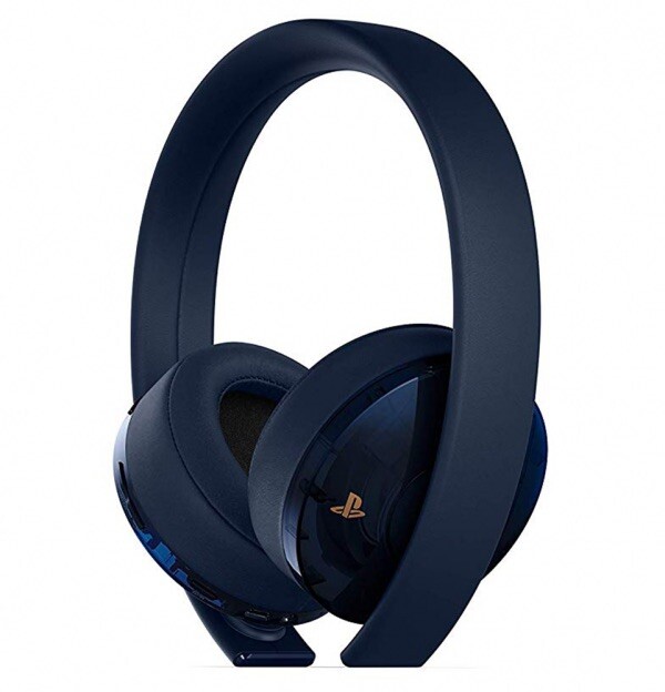New SONY PlayStation Gold Wireless 7.1 Headset 500 Million Limited Edition PS4
