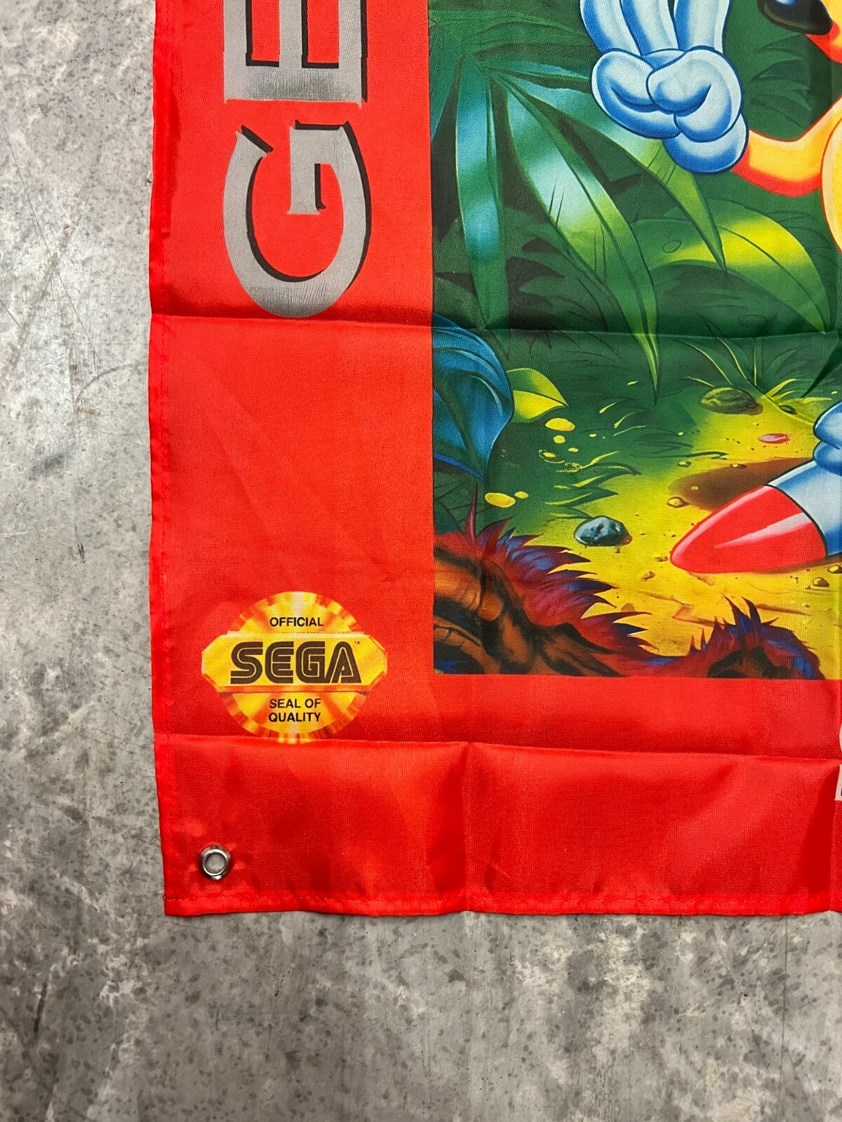 Sonic The Hedgehog 3 Custom Wall Flag Banner Tapestry 2 x 3 Ft, Sega Genesis