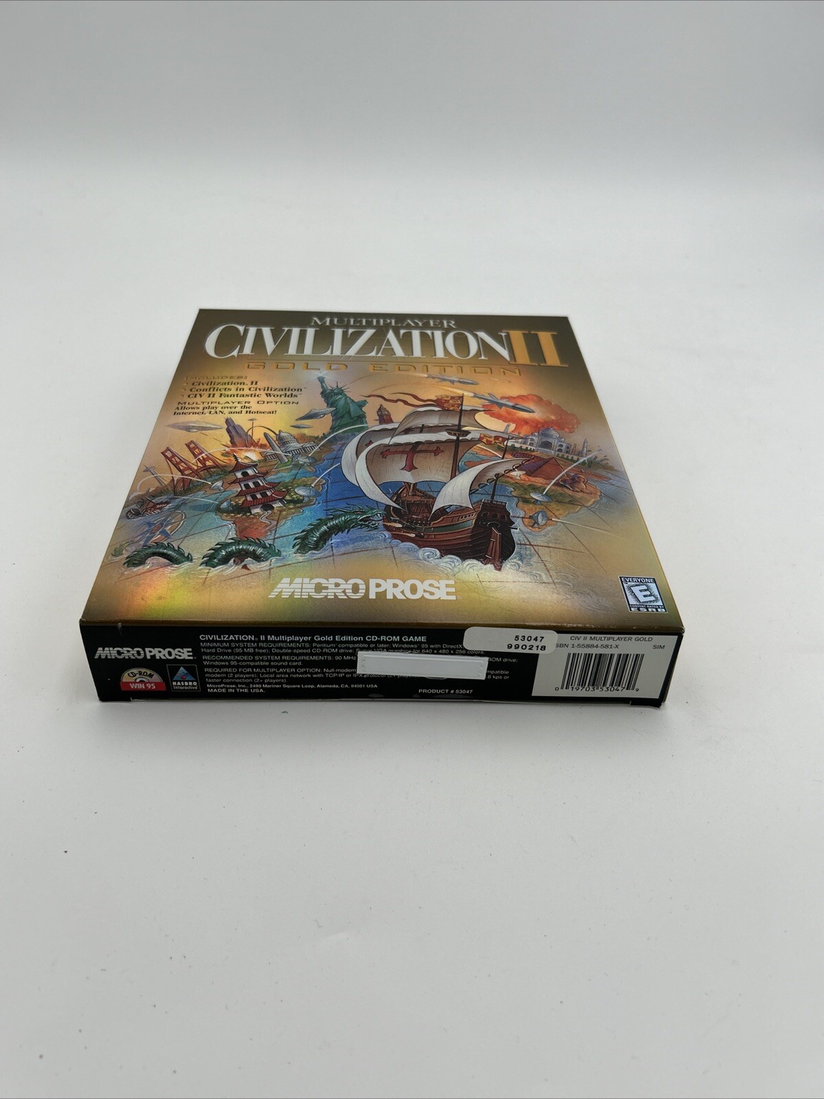 Civilization II: Multiplayer Gold Edition PC Big Box – New Sealed