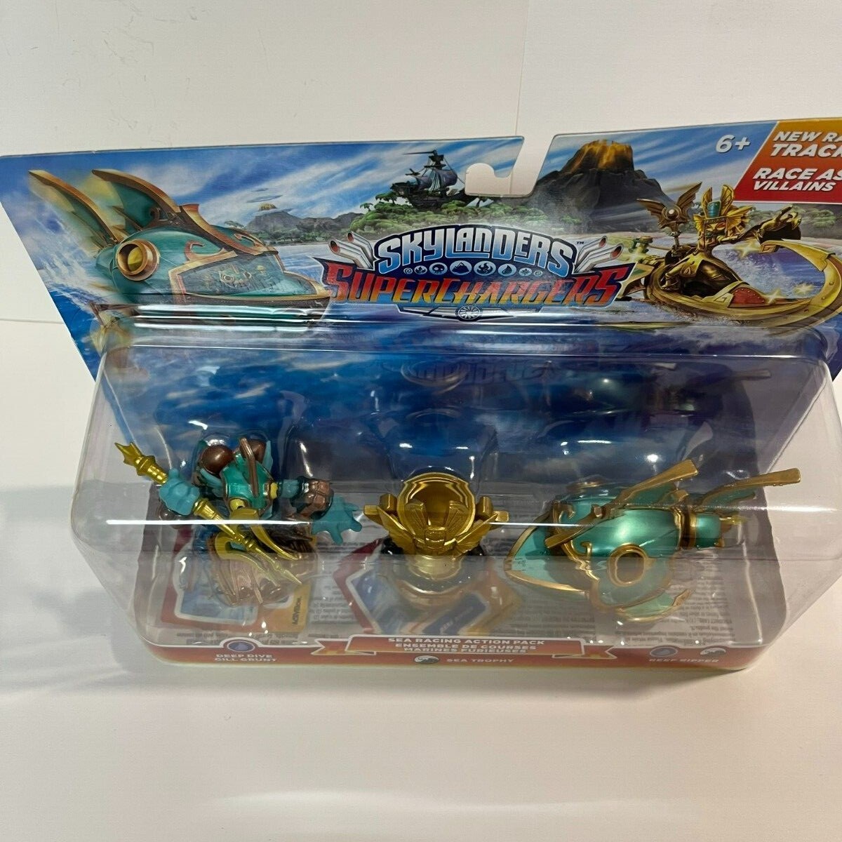 NEW Skylanders Superchargers Sea Racing Action Pack 2015 Activision Toy