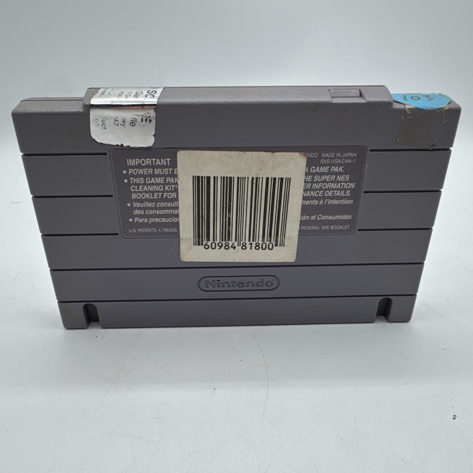Super Chase H.Q HQ (Super Nintendo SNES, 1993) Tested Authentic Cartridge Only