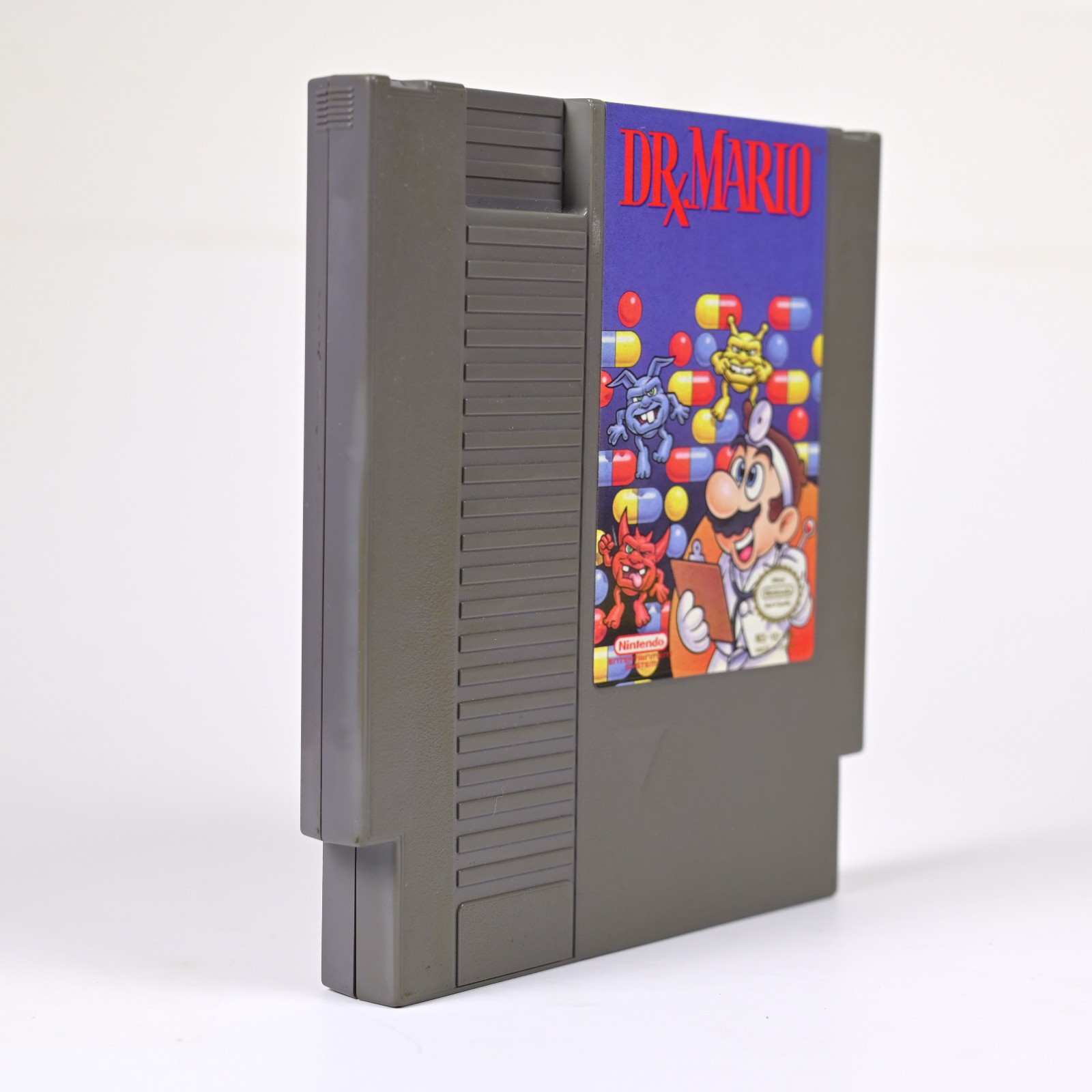 Dr. Mario Game Cartridge with Instruction Booklet Manual NES | Authentic