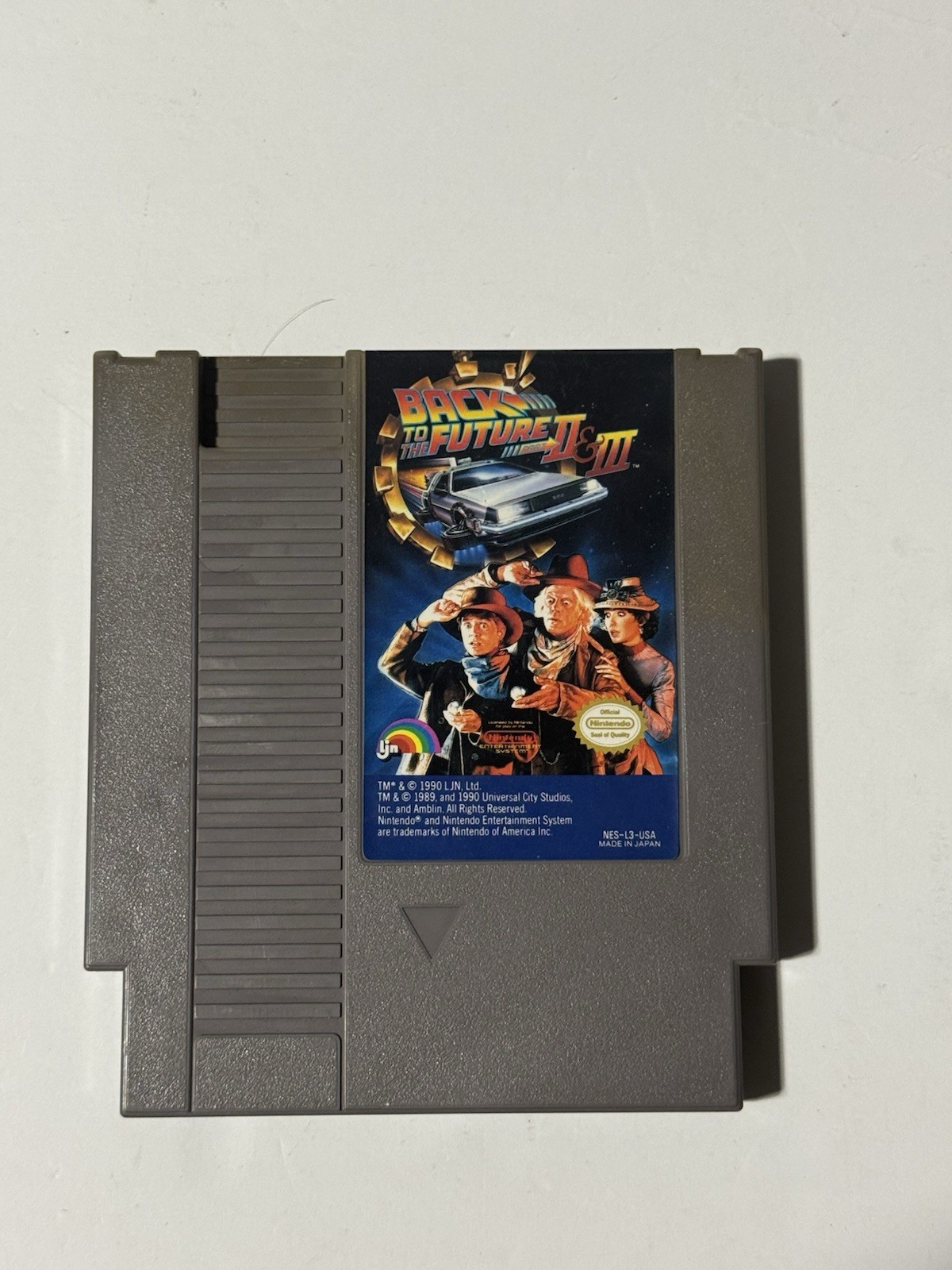 Back to the Future II & III NES Tested Authentic