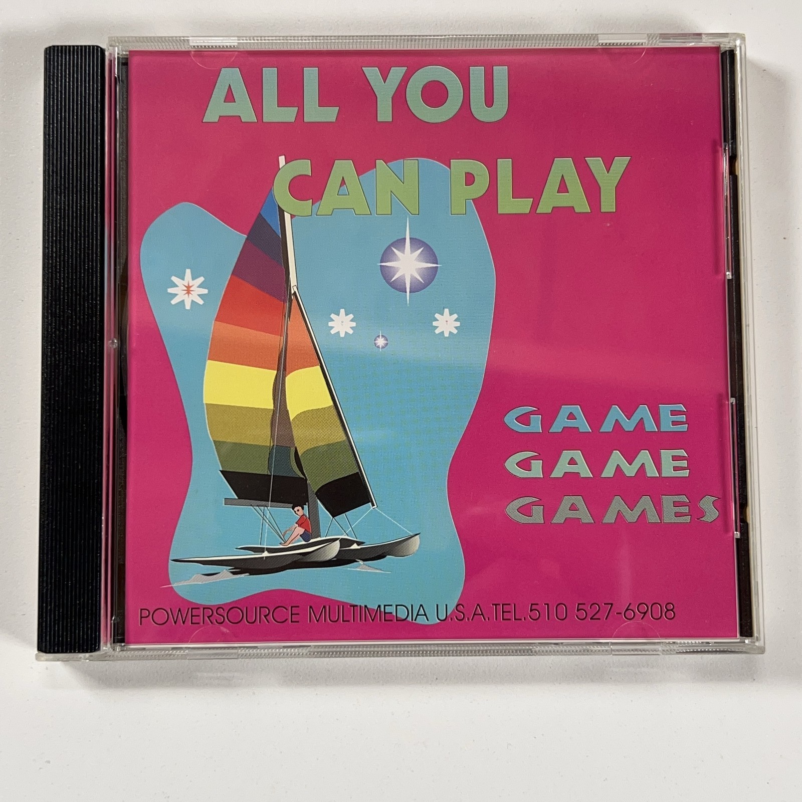 VTG All You Can Play PC CD-ROM 50+ Games Shareware Collection MS-DOS Windows 3.1