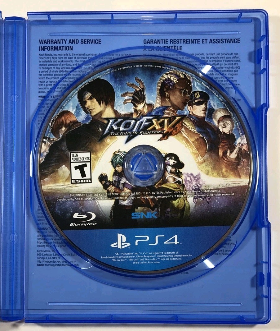 The King of Fighters XV (Sony PlayStation 4 / PS4) KoF 15 – Ships TODAY!!