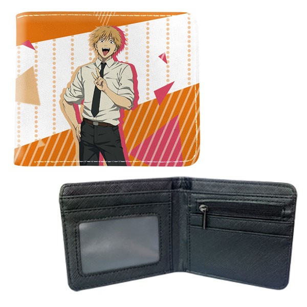 Chainsaw Man Bi-Fold Wallet – DENJI STYLE A New (Anime 4×5″ Billfold)