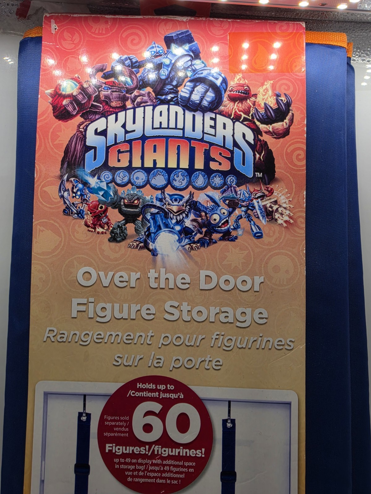 New Skylanders Giants Over The Door Figure Storage Toysrus Exclusive New Rare