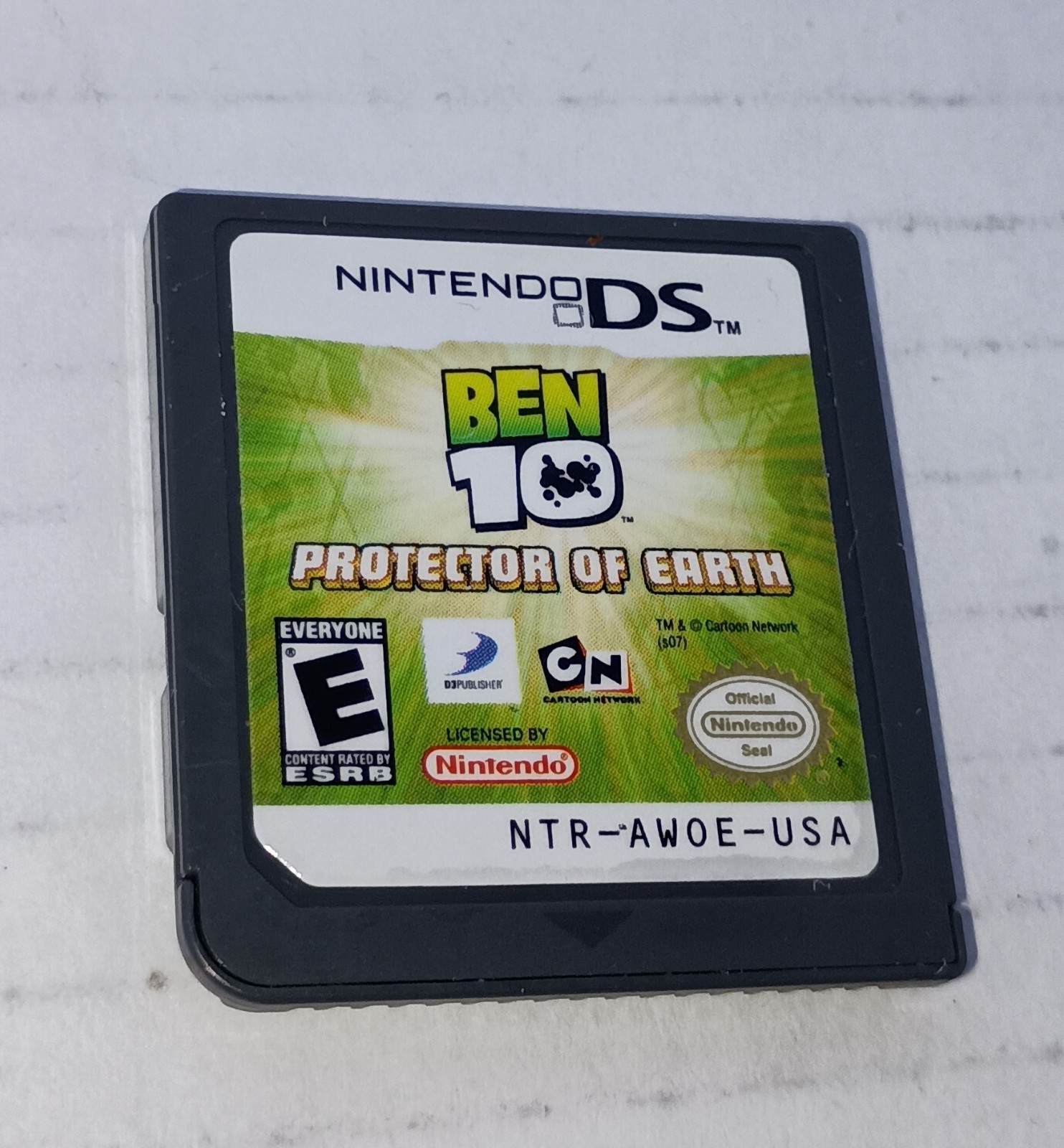 Nintendo DS Lot of 4 Ben 10 Garfield Snood 2 Star Wars CARTRIDGE Only Bundle
