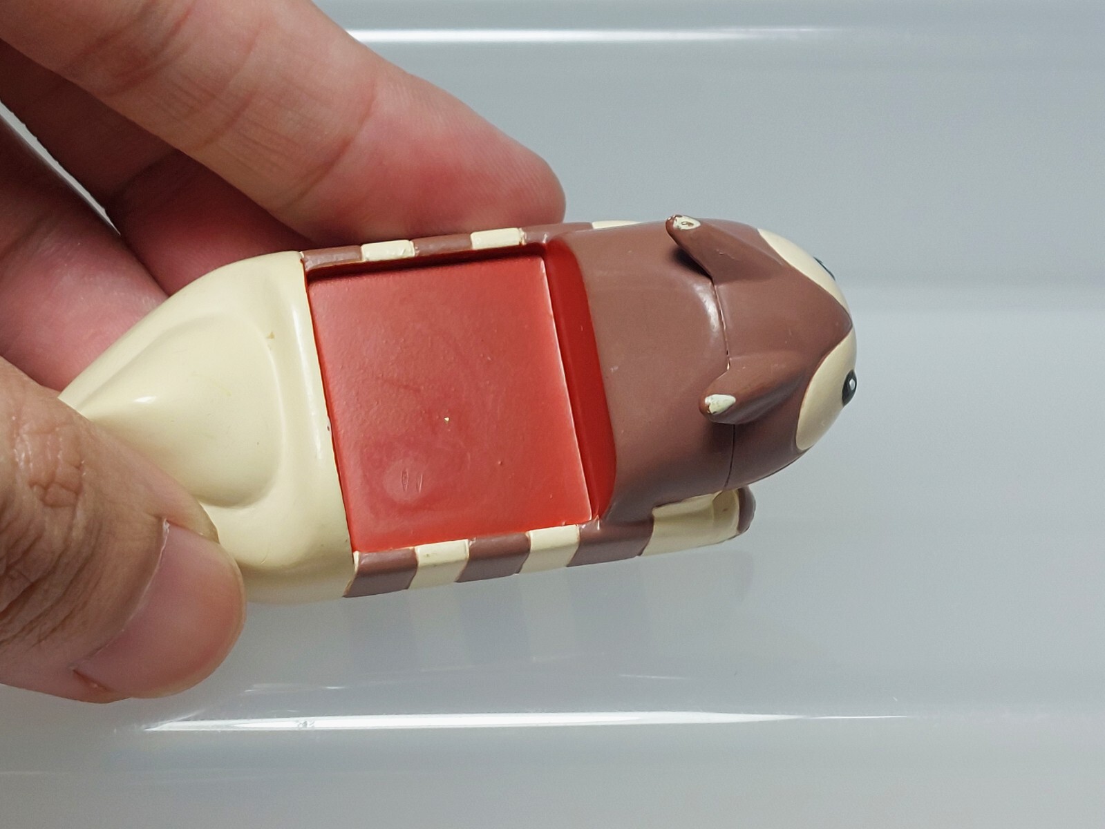 Furret Roller Coaster Pokemon Monster Collection Figure Tomy 2003 C06 0.8in