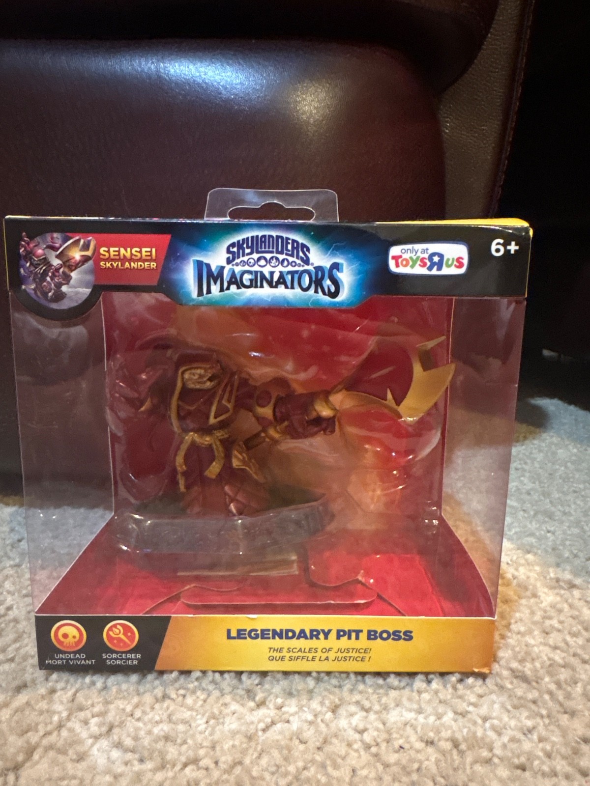 Skylanders Imaginators LEGENDARY PIT BOSS ToysRUs Exclusive NEW Great Condition
