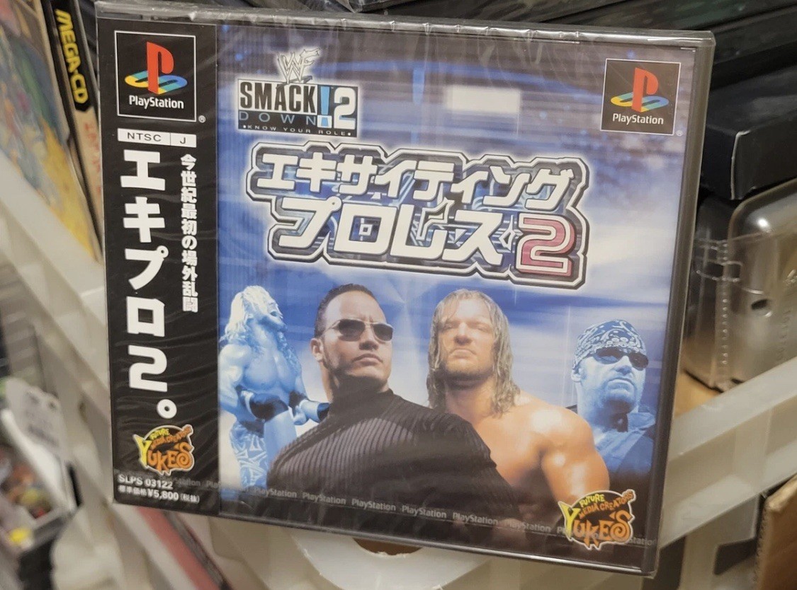 WWF SmackDown! 2: Know Your Role Exciting Pro Wrestling 2 New Factory Sealed