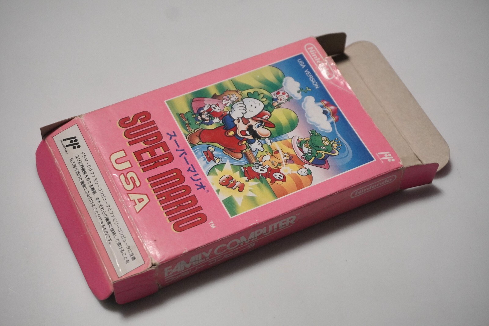 Famicom Super Mario Bros USA boxed Japan FC game US Seller