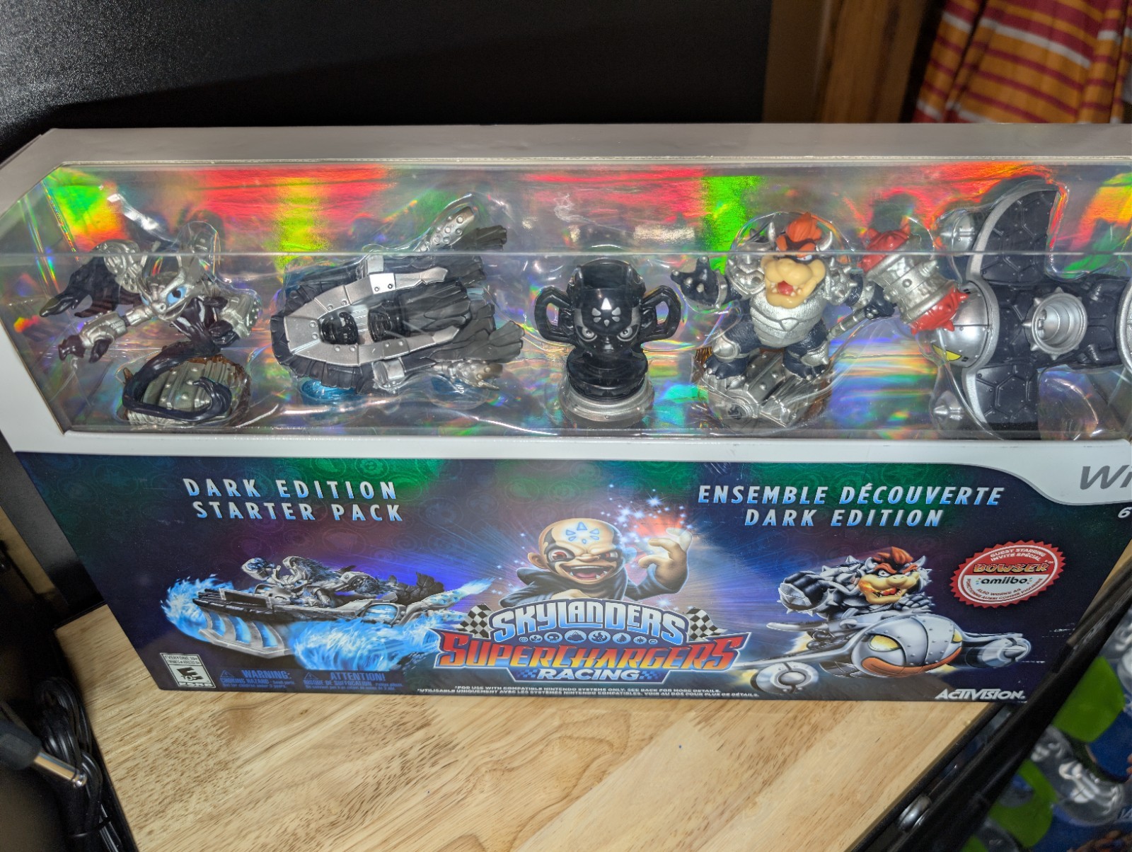Skylanders superchargers racing dark edition starter pack WII SEALED