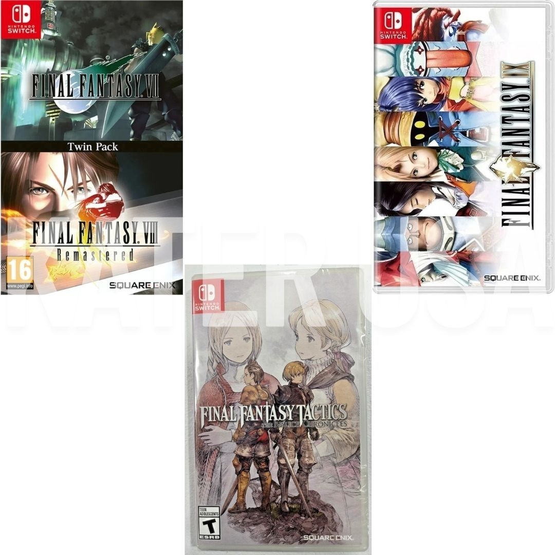 Final Fantasy VII & VIII Remastered TP + The Ivalice Chronicles New Special