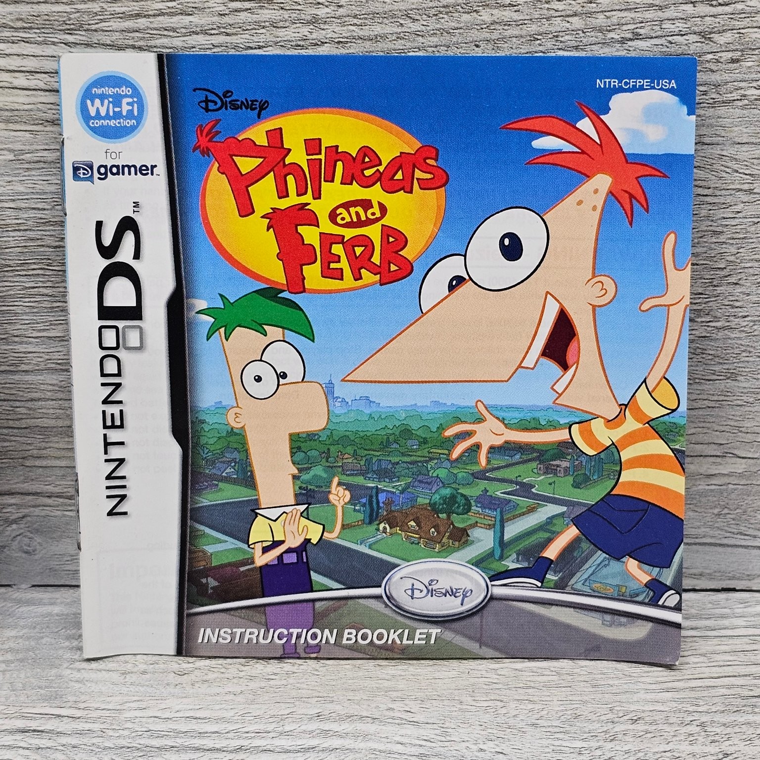 Phineas and Ferb Nintendo DS Complete CIB Tested Working Gadgets Agent P