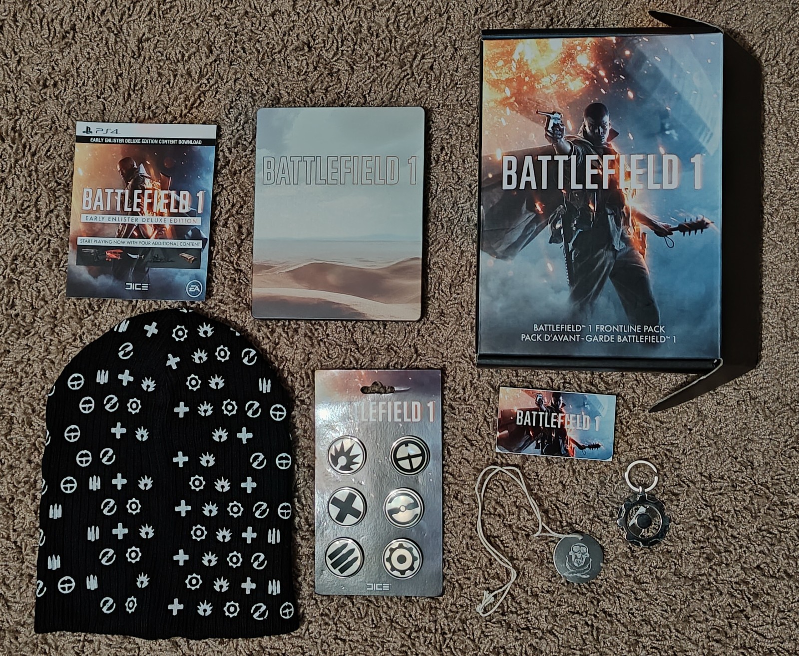 Battlefield 1 Frontline Pack – PlayStation 4 (GAME NOT INCLUDED)