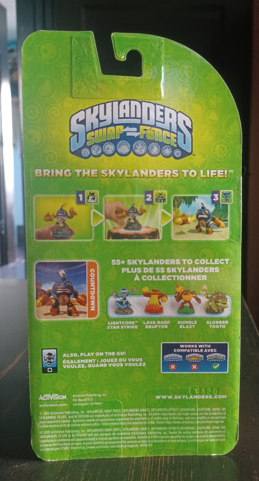 Skylanders Swap Force Countdown Sealed New In Box Figure 