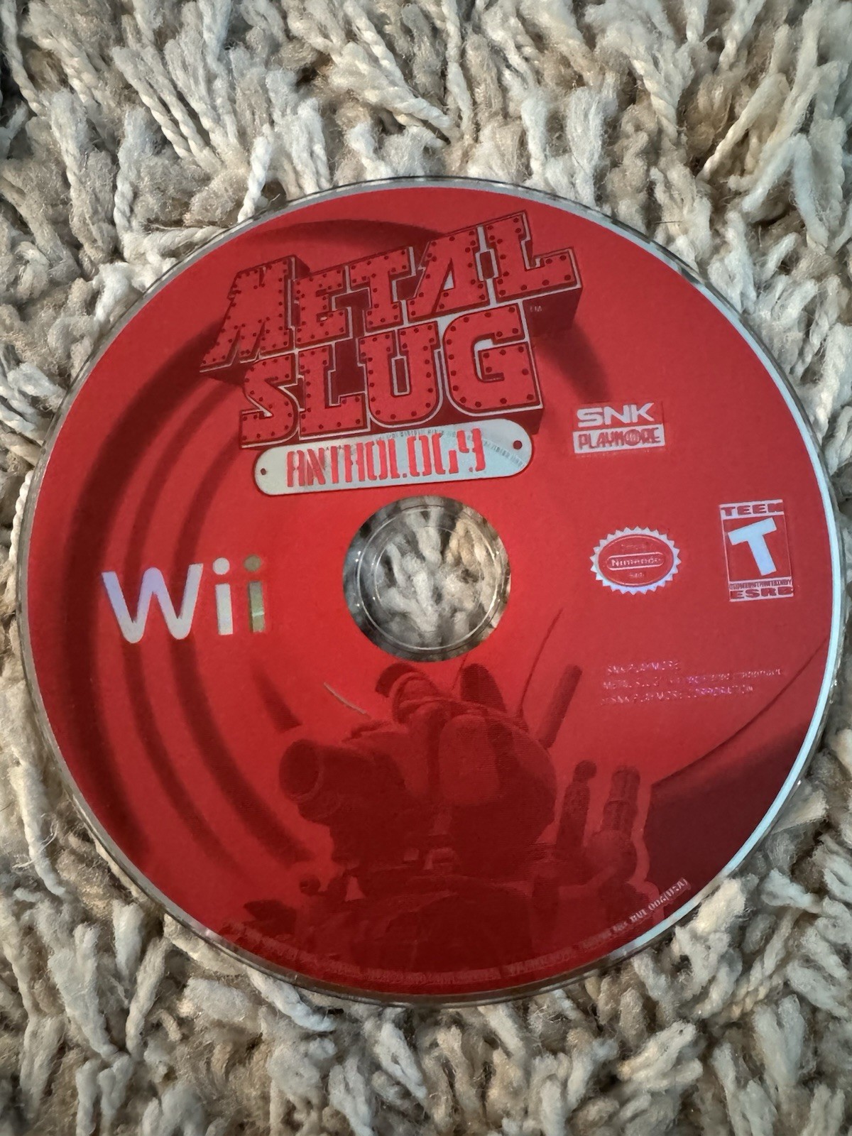 Metal Slug Anthology Nintendo Wii CIB With Manual Tested Great Condition SNK