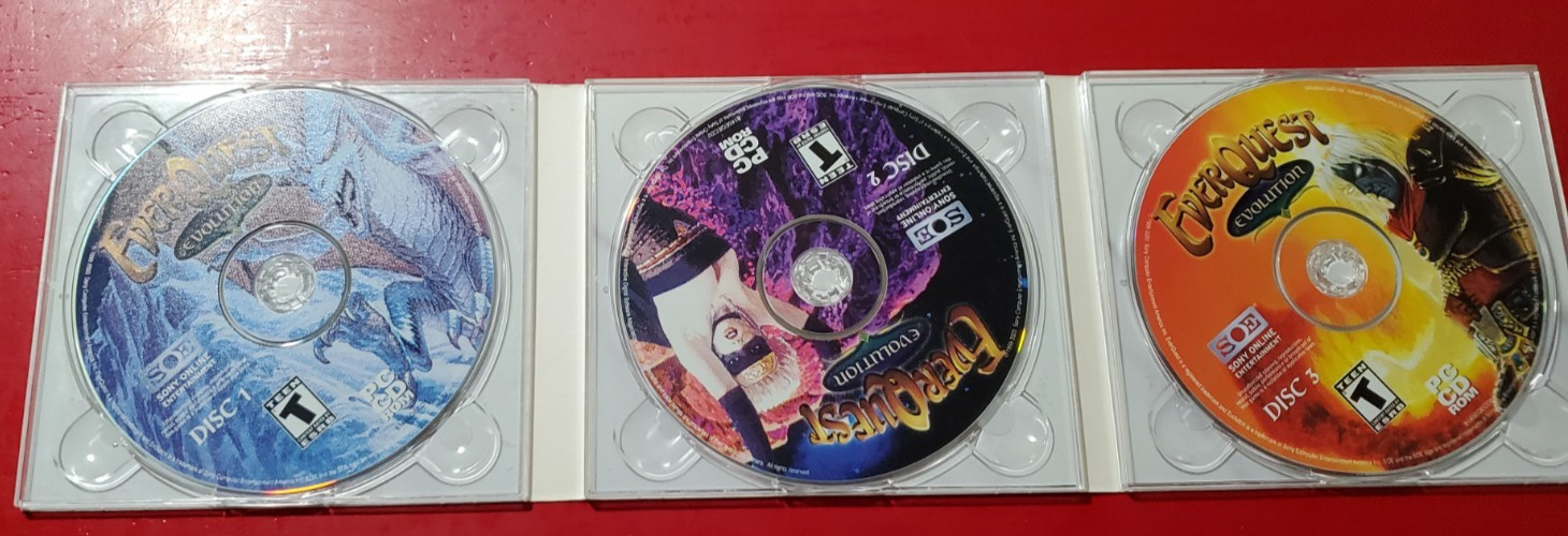 Rare Unique Lot of 14 EverQuest PC-CD Rom Video Games and Expansions