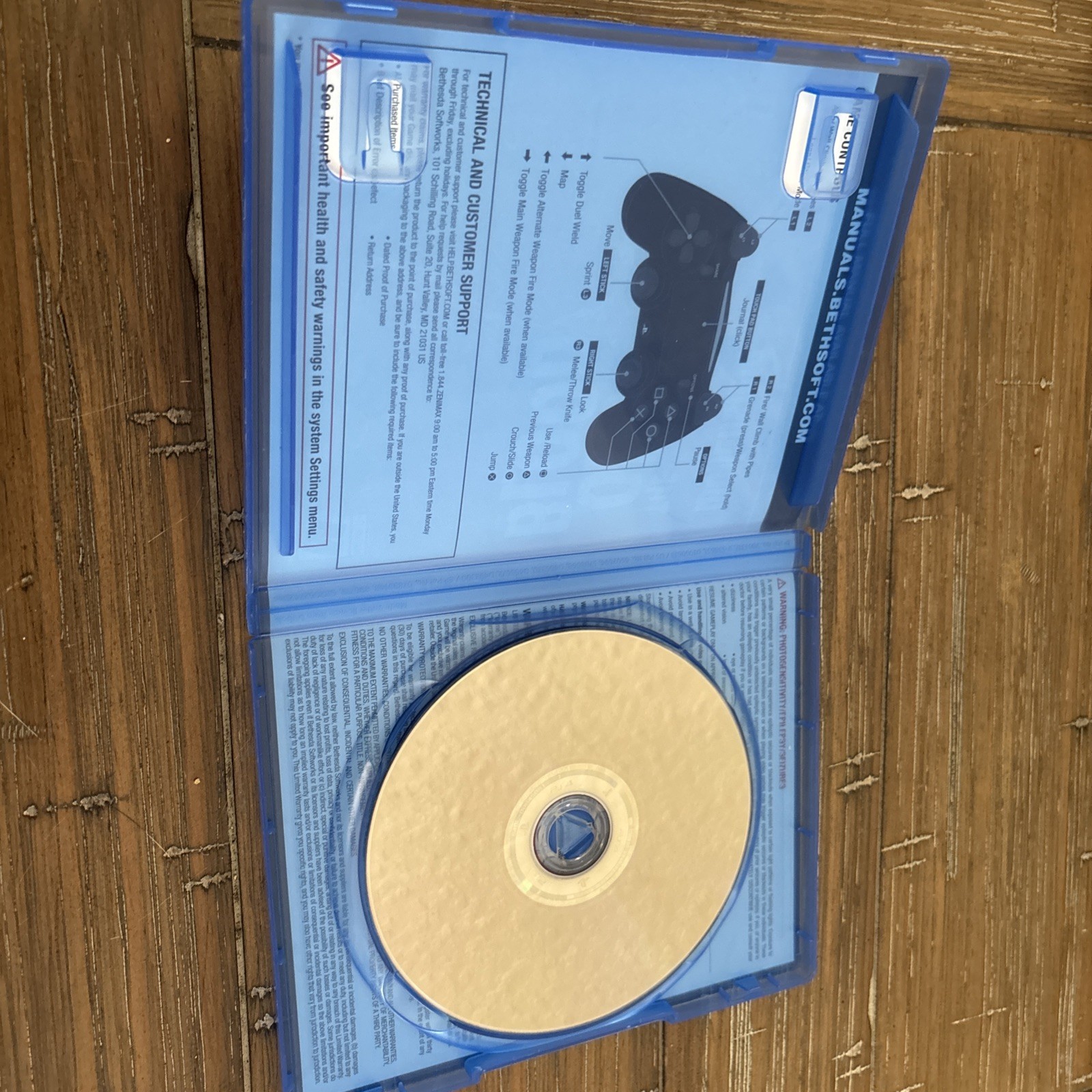 Wolfenstein: The Old Blood- PS4 CIB Tested & Working