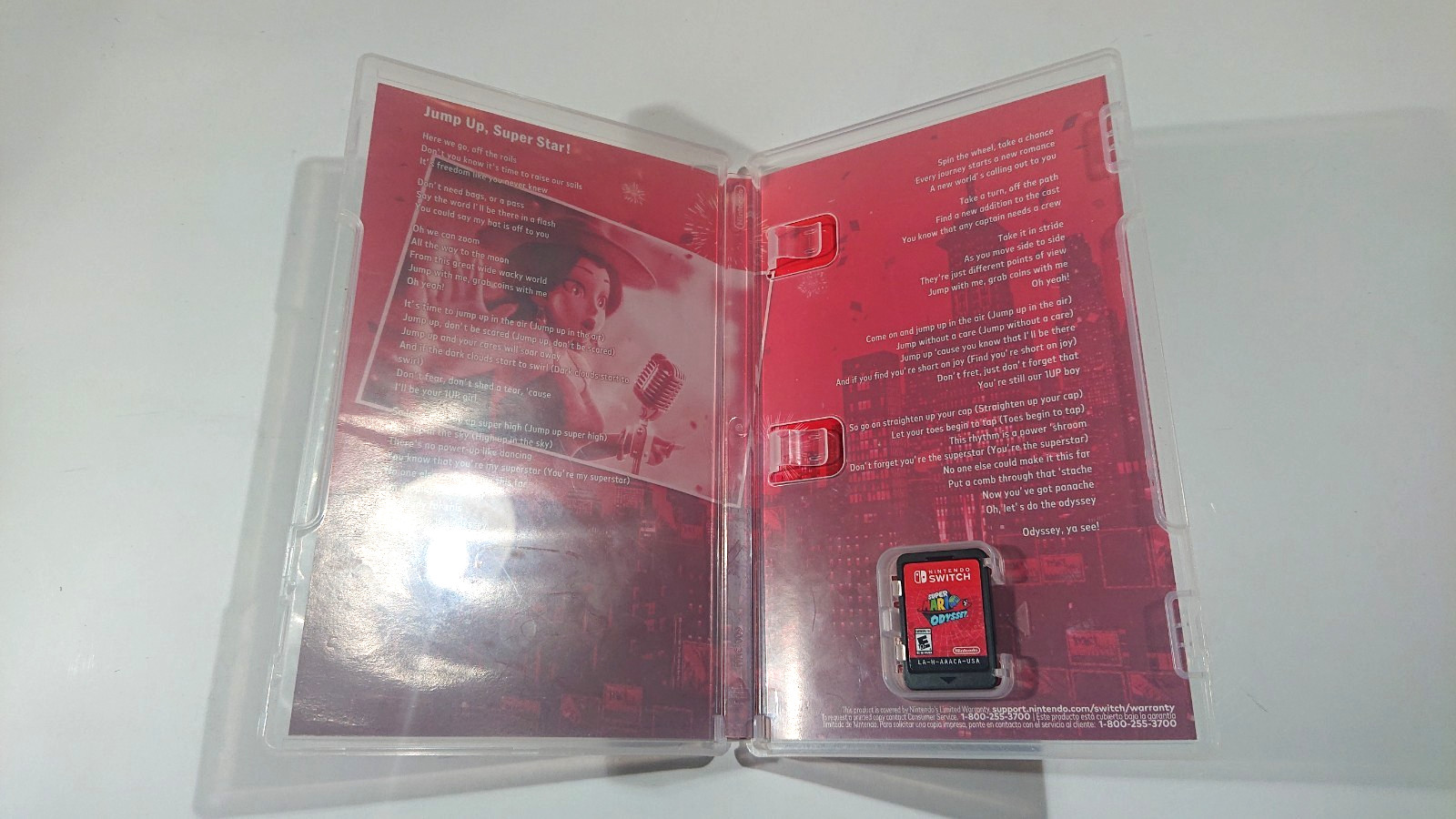 Super Mario Odyssey for Nintendo Switch Complete CIB Tested
