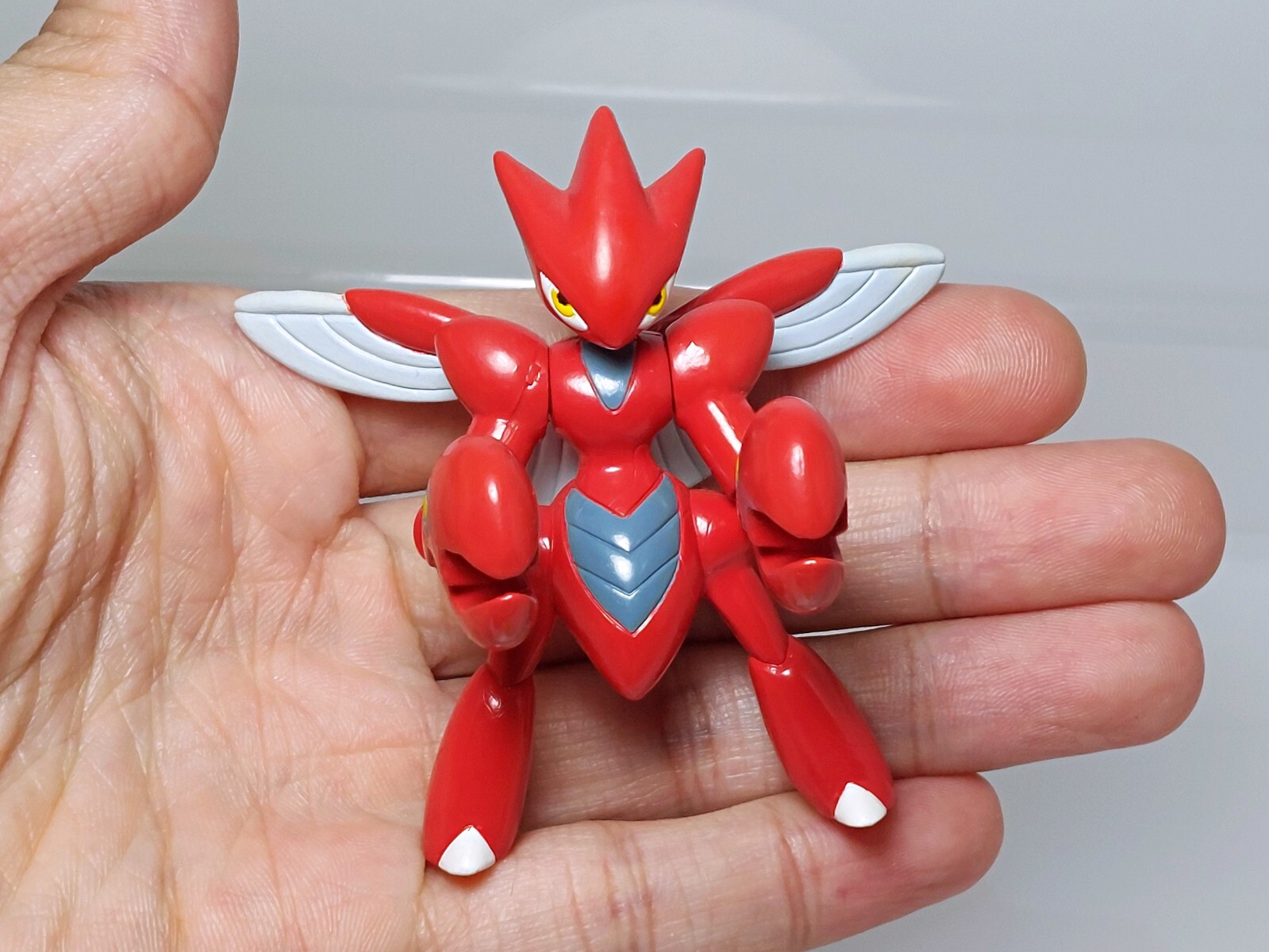 Scizor Pokemon Action Figure Gashapon Bandai 2000 Toy Japan F08 2.4in