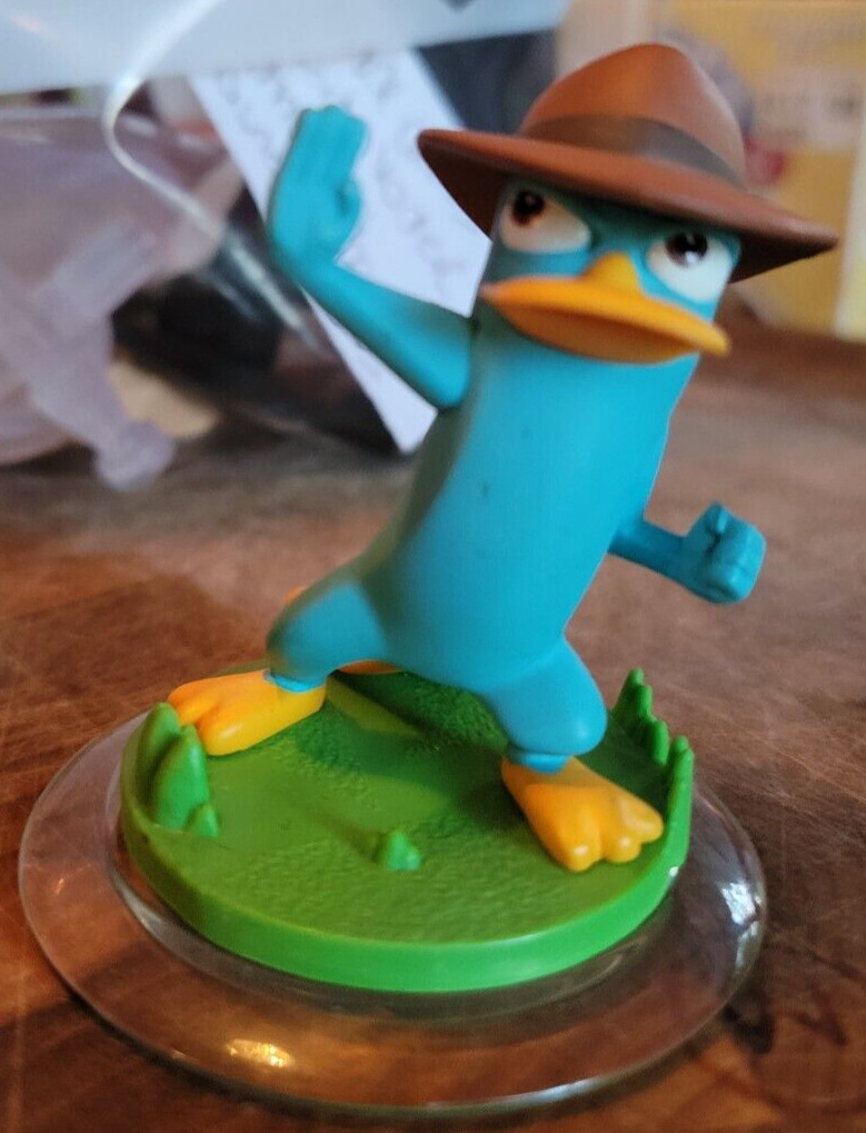 Disney Infinity Phineas & Ferb Figure Character Phineas and Agent P Perry Lot of