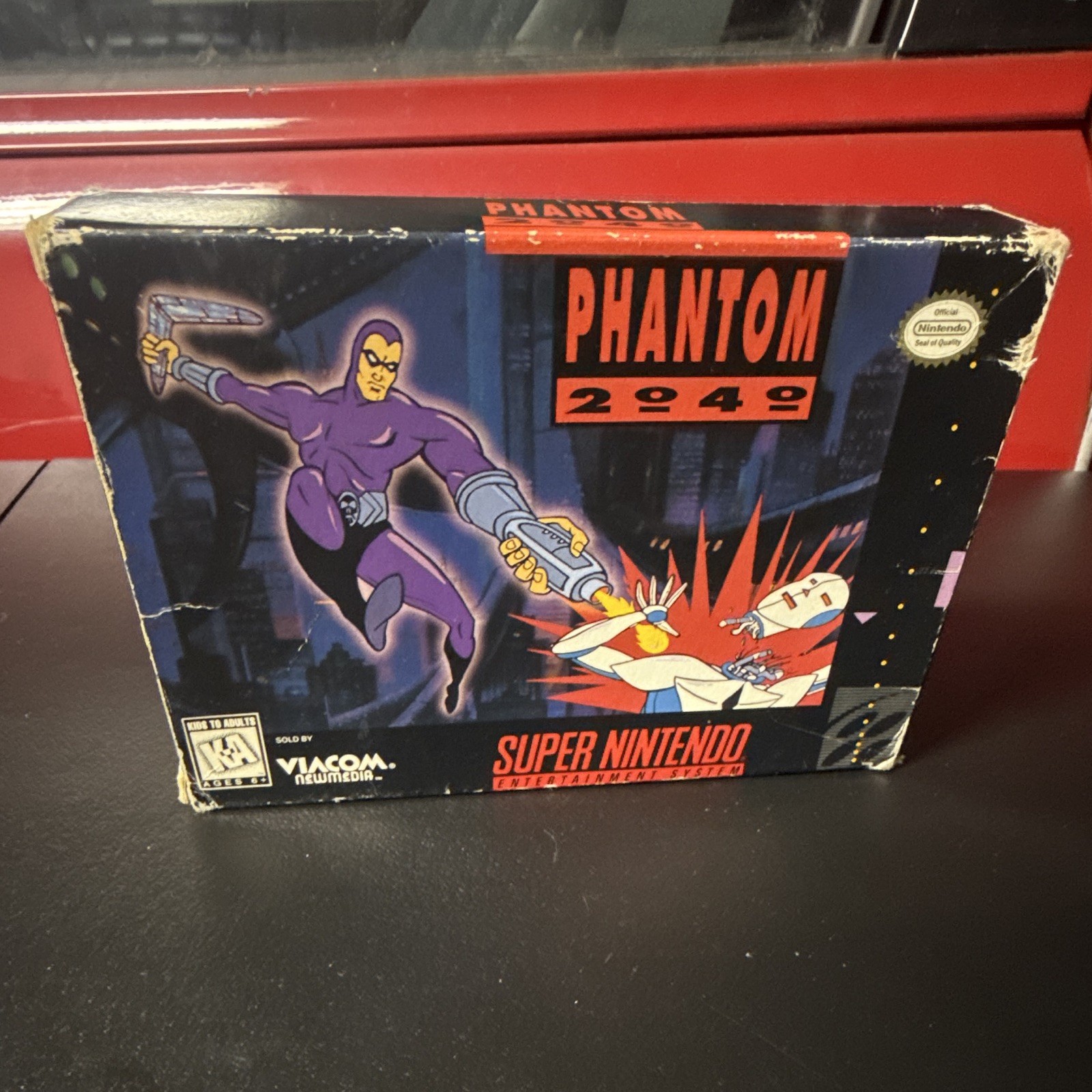 Phantom 2040 Nintendo SNES NTSC-U/C (Box Included) (NO MANUAL)