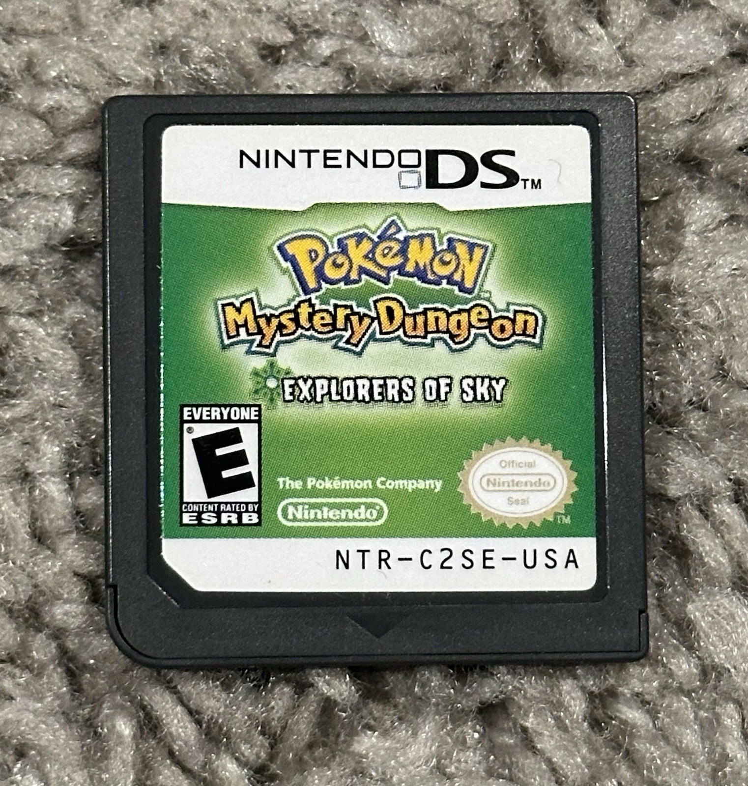 Pokémon Mystery Dungeon Explorers of Sky (Nintendo DS, 2009) Authentic Cartridge