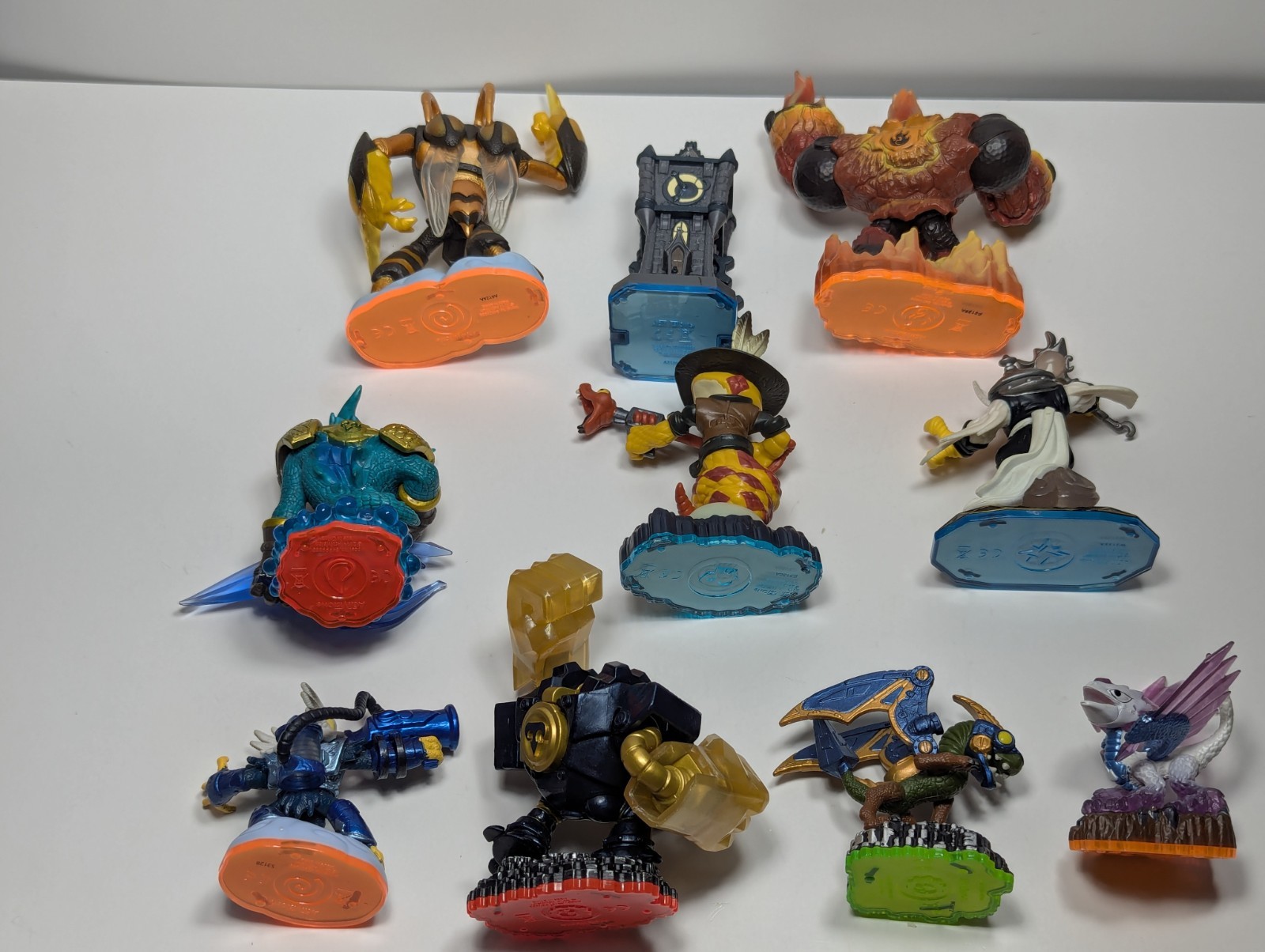 Skylanders Action Figures Jawbreaker Rattle Shake Spyro’s Enchanted Hoot Lot x10