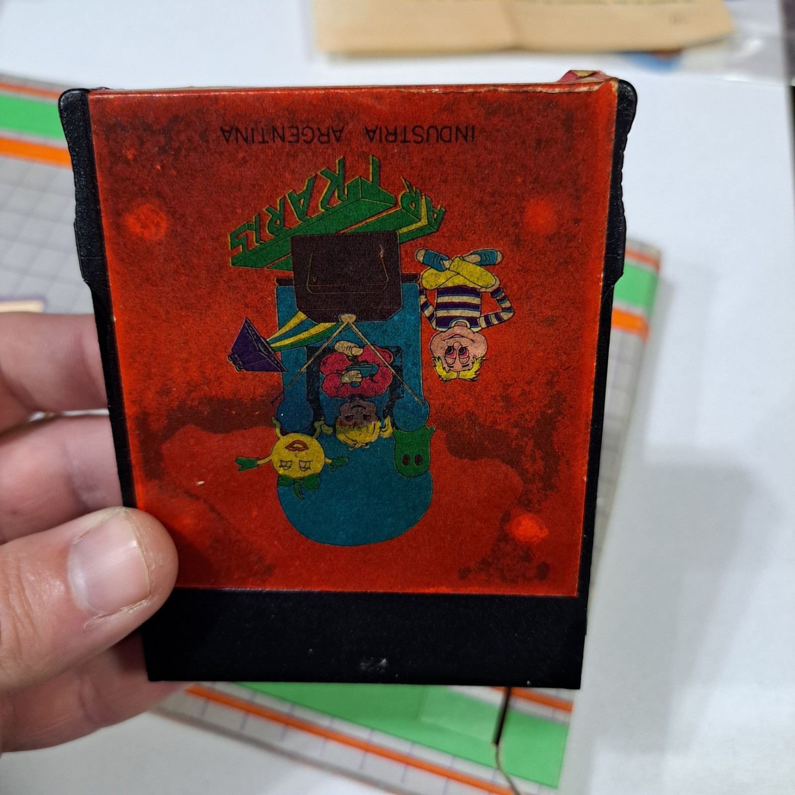 Vintage Atari Coleco River Raid Artkari Argentina Box