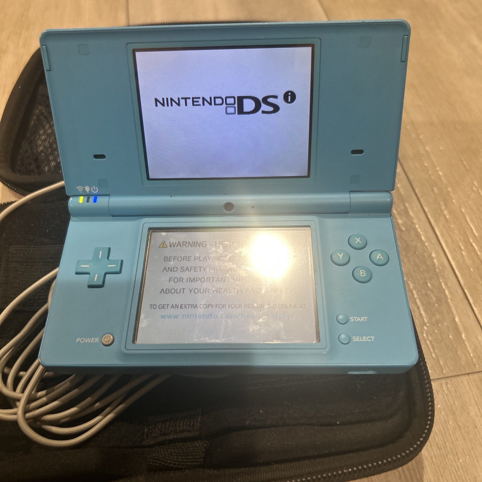 Nintendo DSi Light Blue Handheld Console Game System