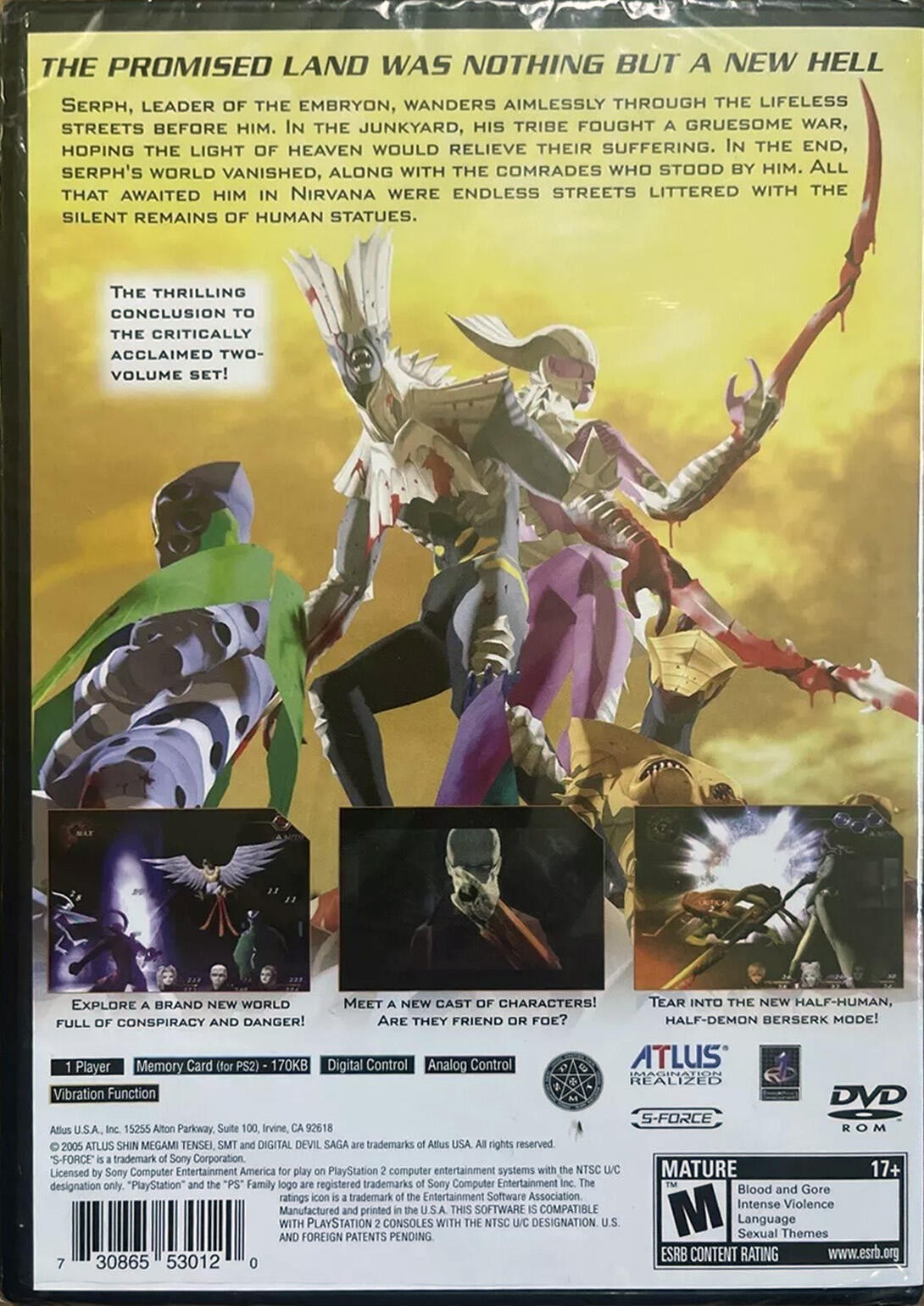 Shin Megami Tensei Digital Devil Saga 2 (Game Only) – PlayStation 2