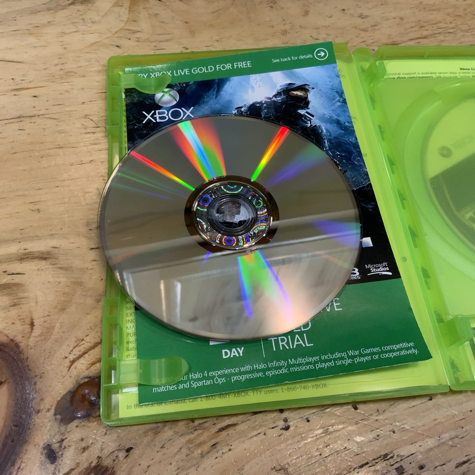 Halo 4 Xbox 360 Complete 2-Disc Set Microsoft Studios 343 Industries Tested