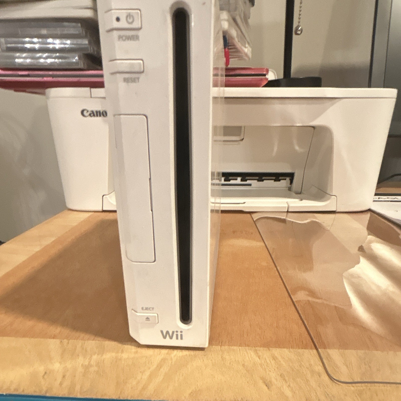 Nintendo Wii RVL-001 White Console NTSC 480p 512MB Wi-Fi USB/Composite/Component