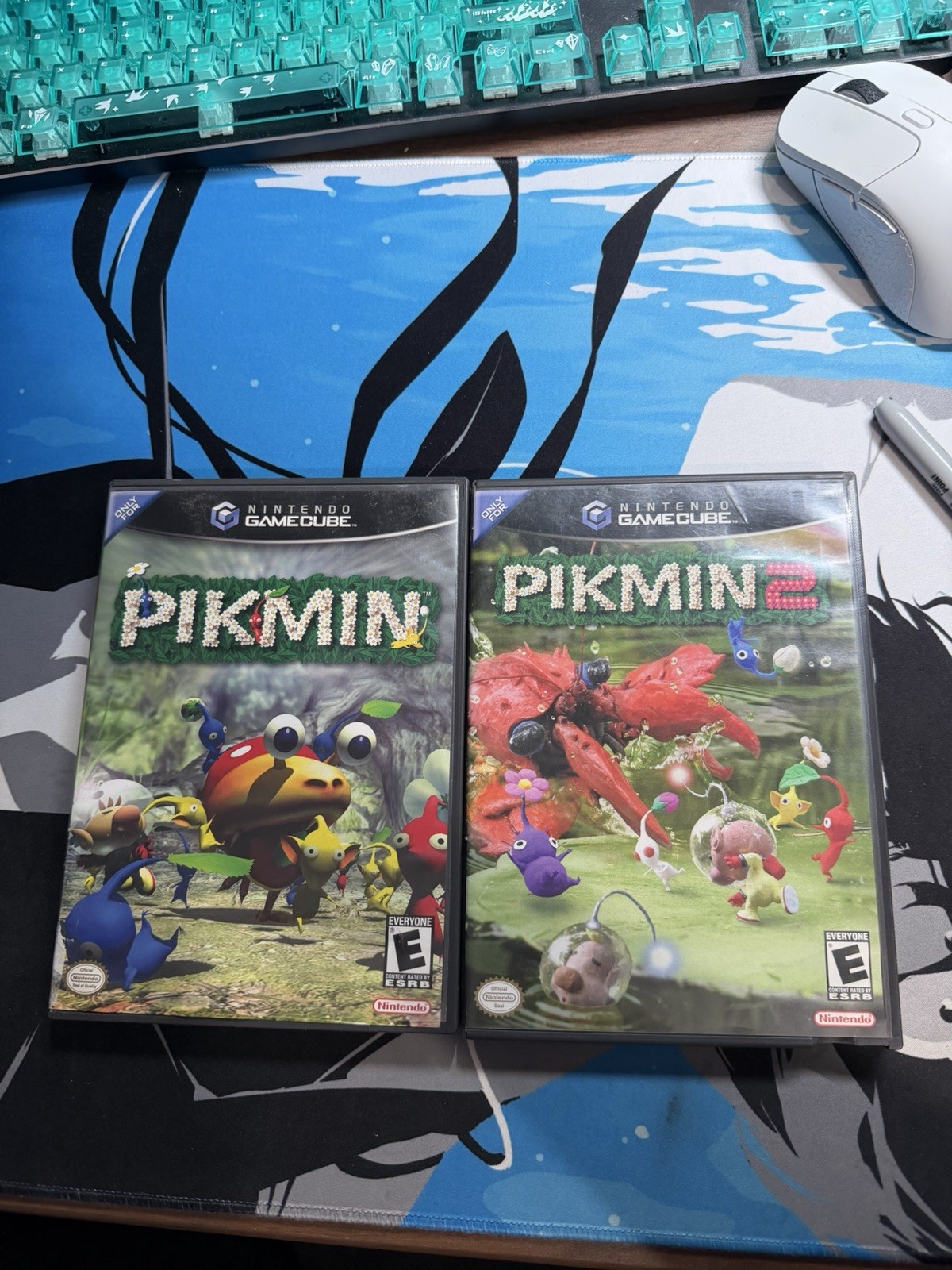 Pikmin 1 & 2 Bundle w Manuals (Gamecube)