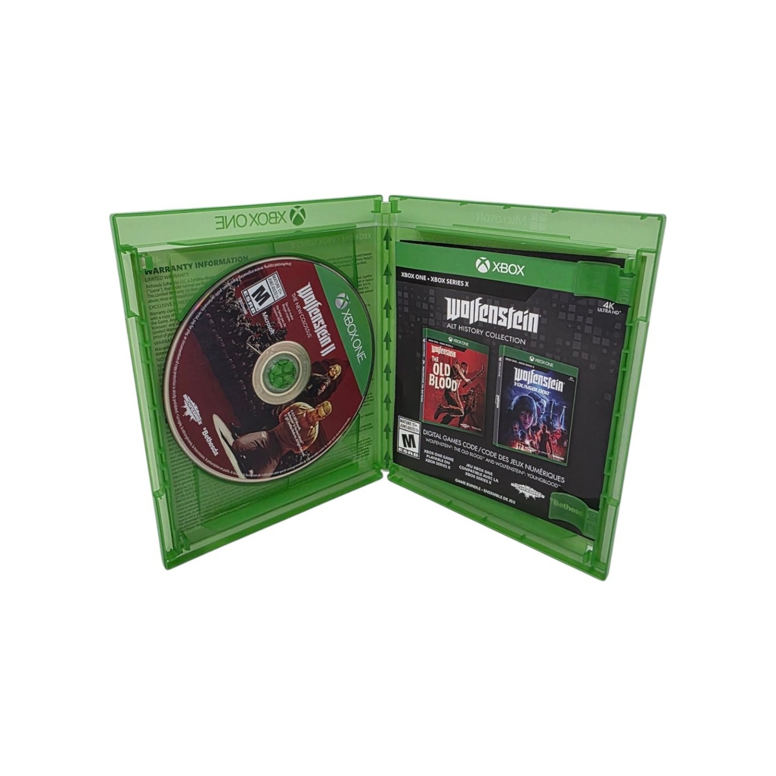 Wolfenstein Alt History Collection Xbox One Xbox Series X Video Game FPS 4K