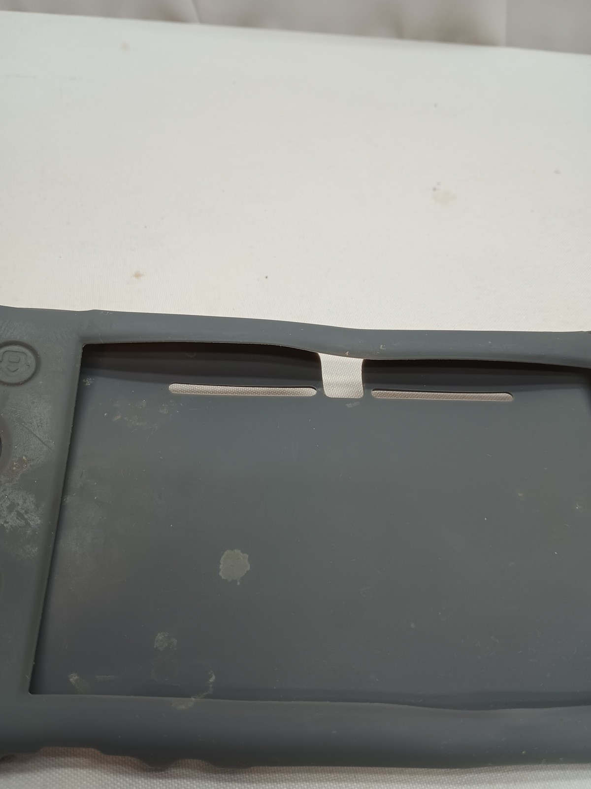Grey Silicone Gel Rubber Protective Skin For Nintendo Switch Lite Gray