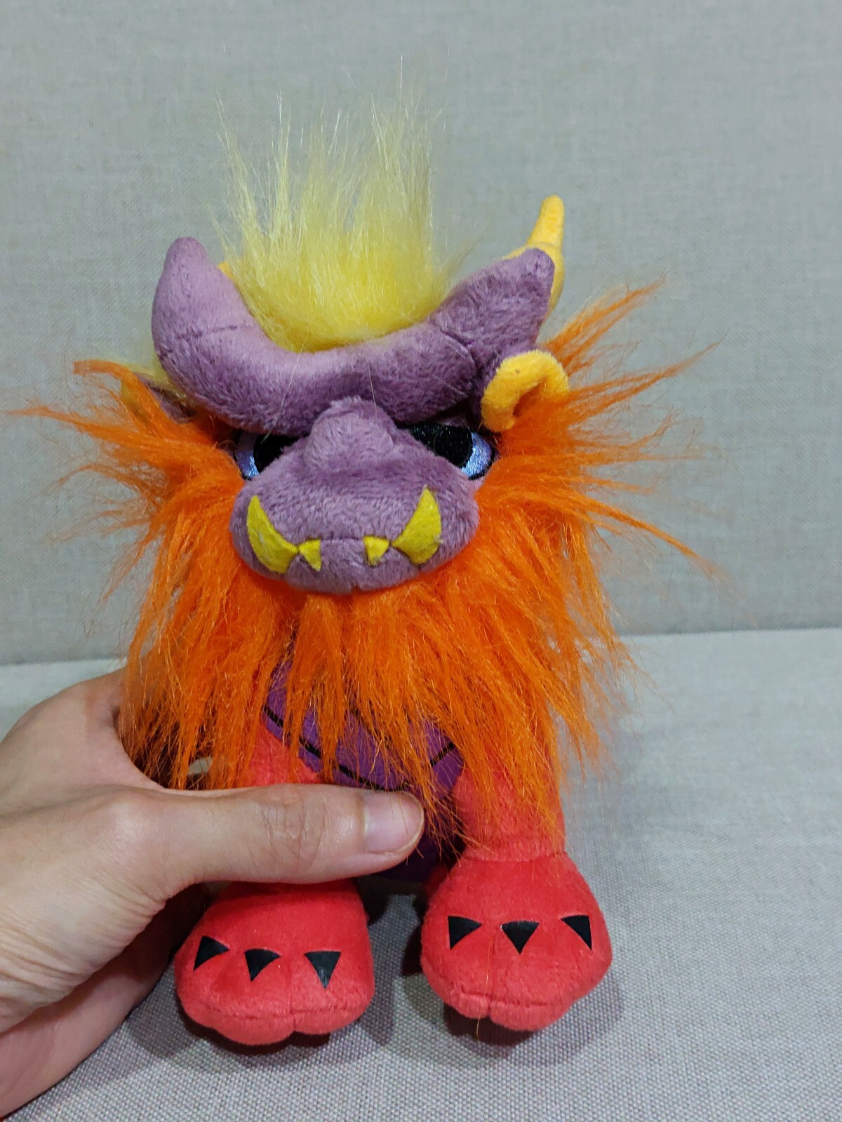 Monster Hunter Nuigurumi Teostra Teo Tesukato Plush Doll CAPCOM 2014 Japan 6.5in