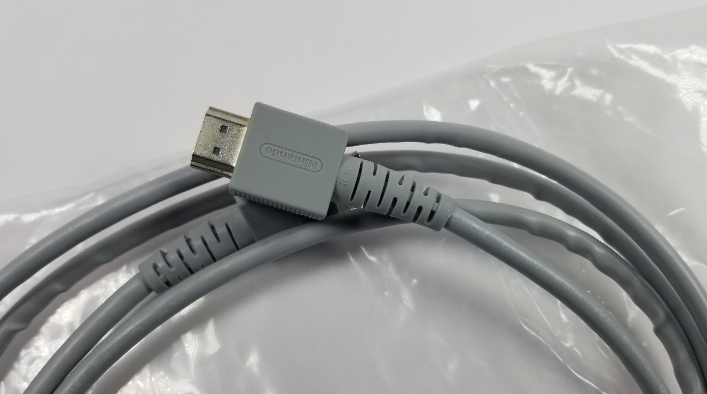 Nintendo Wii U Genuine HDMI Cable Cord WUP-008 TV OEM Good Condition