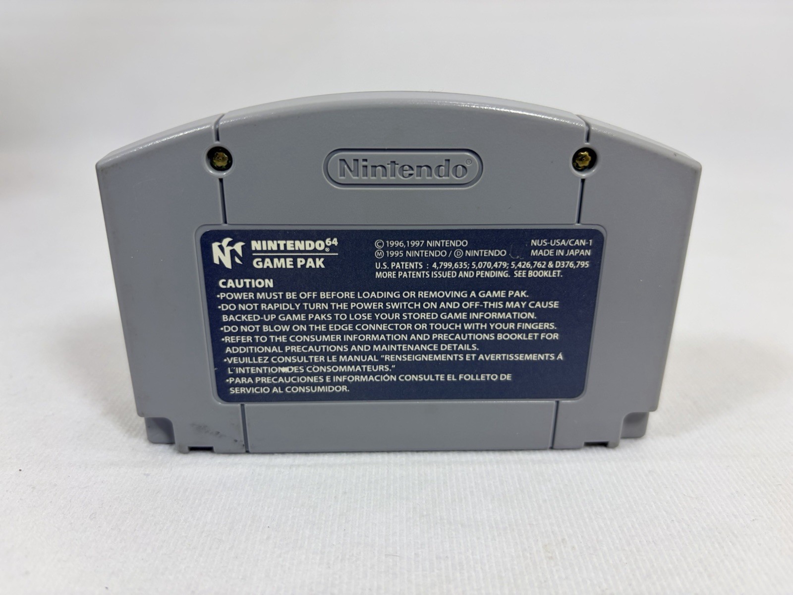 Pokémon Snap Nintendo 64 N64 Authentic Cartridge Tested Working Cleaned