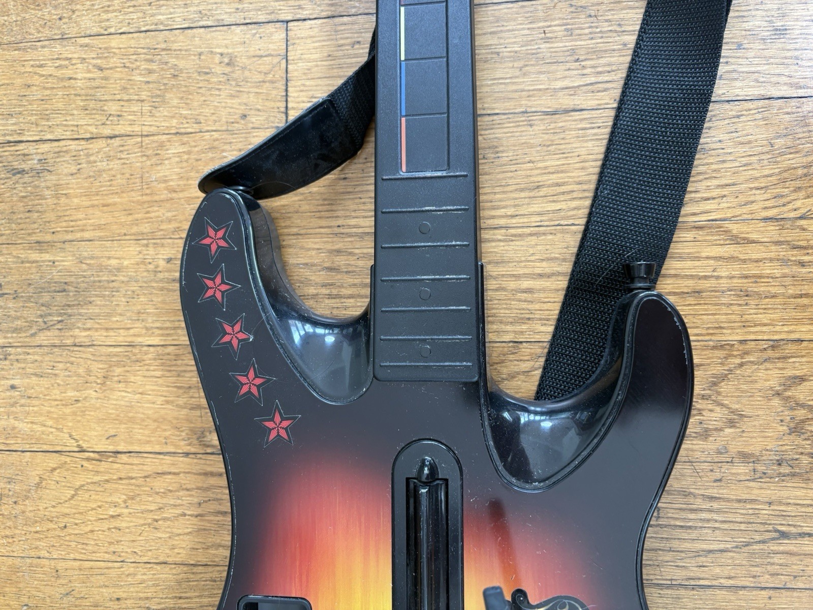 RedOctane Wireless Guitar Controller Nintendo Wii Guitar Hero 95455.805 Tested