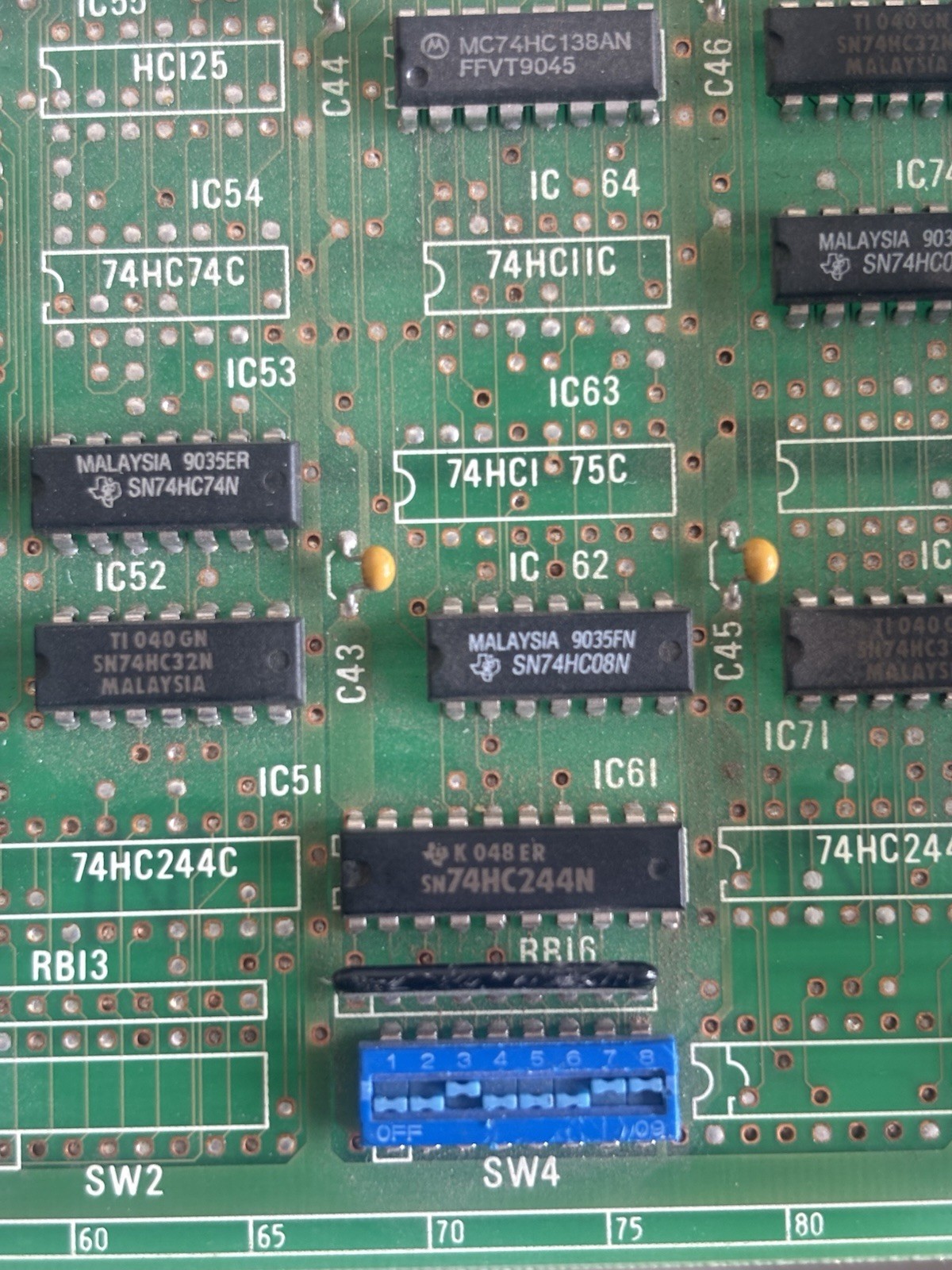 Rare Mystery 1991 NEC Arcade PCB Dual Stack Board SP-464 PZ-M177 Untested