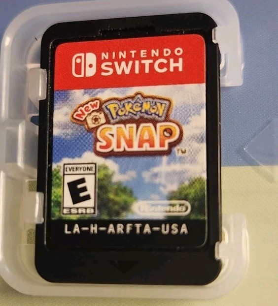 New Pokémon Snap Nintendo Switch Video Game In Case Excellent